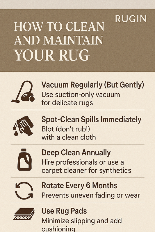 How to Clean and Maintain Your Rug