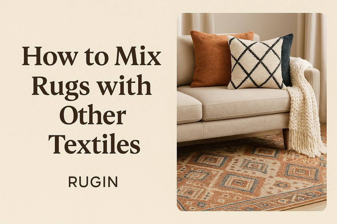 How to Mix Rugs with Other Textiles