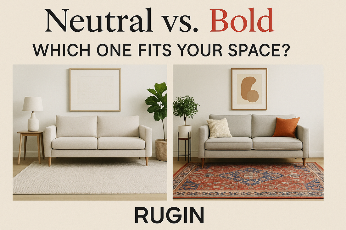 Neutral vs. Bold Rugs: Which One Fits Your Space?