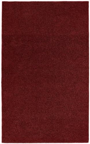 Garland Rug Room Size Bathroom Carpet, 5-Feet by 6-Feet, Burgundy