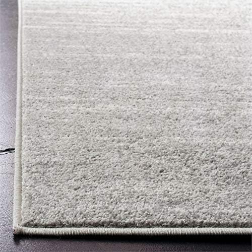 SAFAVIEH Adirondack Collection Runner Rug - 2'6" x 18', Light Grey & Grey, Modern Ombre Design, Non-Shedding & Easy Care, Ideal for High Traffic Areas in Living Room, Bedroom (ADR113C)