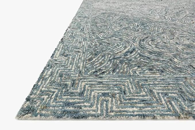Loloi II Ziva Collection ZV-04 Denim 2'-6" x 7'-6" Runner Rug