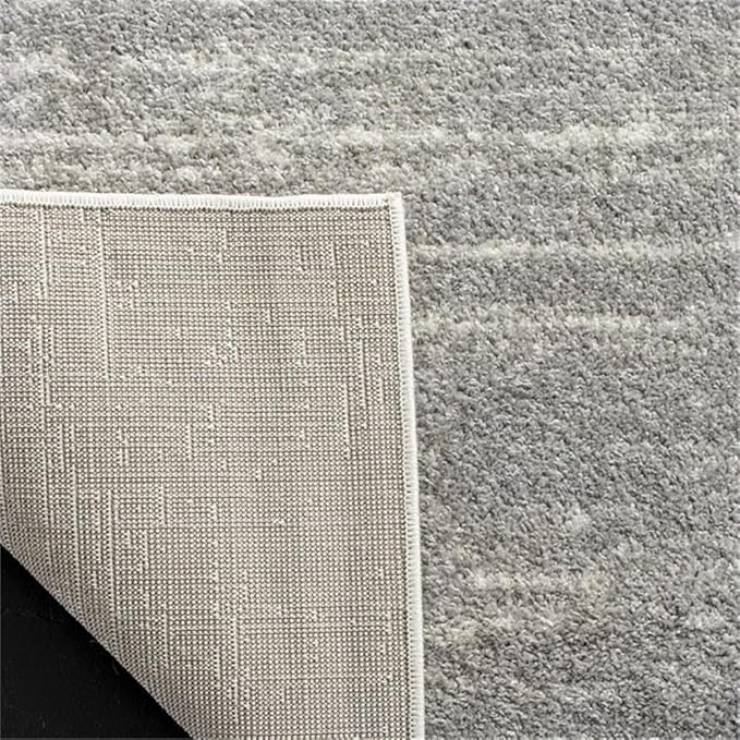 SAFAVIEH Adirondack Collection Runner Rug - 2'6" x 18', Light Grey & Grey, Modern Ombre Design, Non-Shedding & Easy Care, Ideal for High Traffic Areas in Living Room, Bedroom (ADR113C)