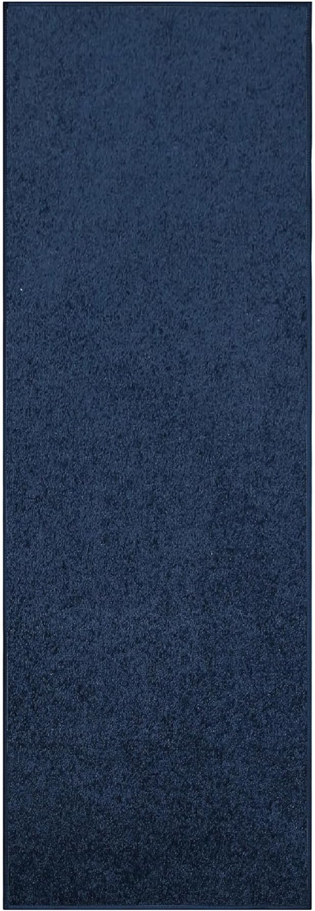 Furnish my Place Modern Indoor/Outdoor Commercial Solid Color Rug - Navy, 3' x 16', Runner, Pet and Kids Friendly Rug. Made in USA, Area Rugs Great for Kids, Pets, Event, Wedding
