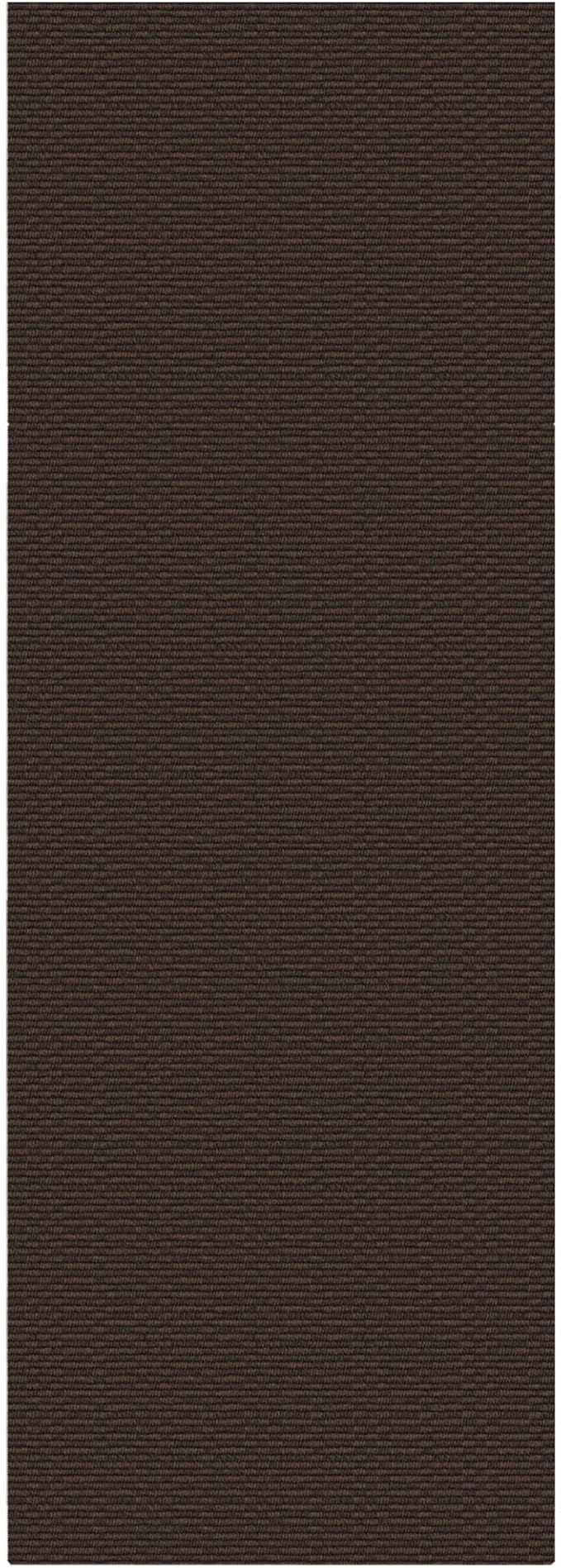 KOZYFLY Washable Runner Rug 2x7 ft Hallway Runner Kitchen Runner Rugs with Rubber Backing Bobo Entryway Runner Indoor, Carpet Runners for Hall Entrance Bedroom, Coffee/Brown
