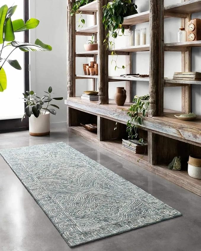 Loloi II Ziva Collection ZV-04 Denim 2'-6" x 7'-6" Runner Rug