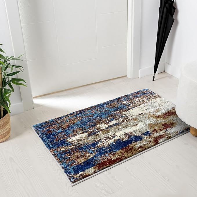 LUXE WEAVERS Lagos Collection Passion 2x3 Abstract Area Rug