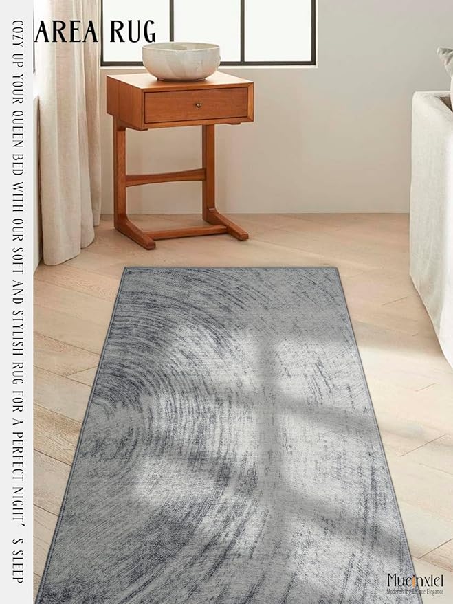 Area Rug 2x6 Hallway Runner Rugs,Non Slip Machine Washable Hallway Runner Rug Soft Bedroom Rug, Low PileLightweight Rugs for Entryway, Hallway, Kitchen and Corridor