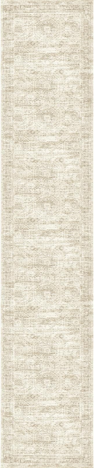 Runner Rug 2'x10' Washable Non-Slip Runner Rugs for Kitchen Bathroom Laundry Room Beige Vintage Floor Carpet Runners for Hallway Entryway
