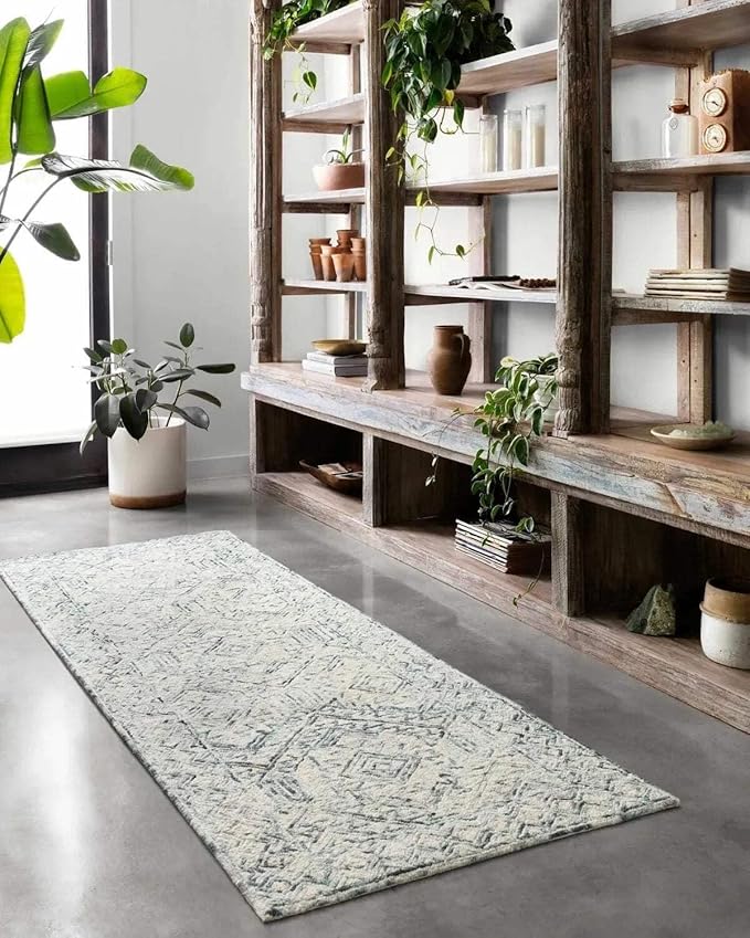 Loloi II Ziva Collection ZV-03 Bluestone 5'-0" x 7'-6" Area Rug