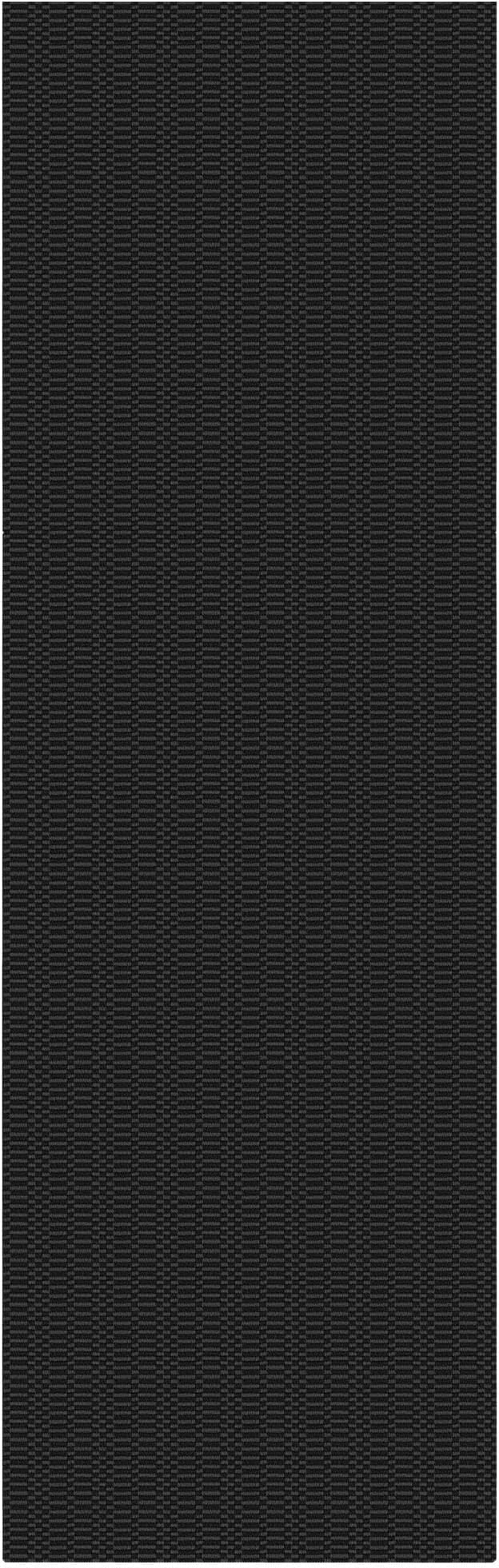 KOZYFLY Washable Runner Rug 3x8 ft Hallway Kitchen Runner Rugs with Rubber Backing Bobo Entryway Runner Indoor, Carpet Runners for Hall Entryway Bedroom, Black/Grey