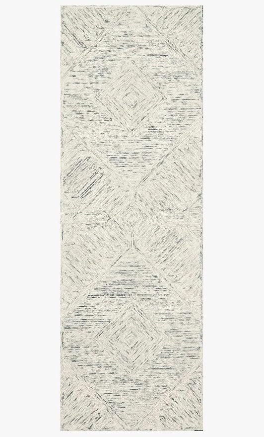 Loloi II Ziva Collection ZV-05 Sky 2'-6" x 7'-6" Runner Rug