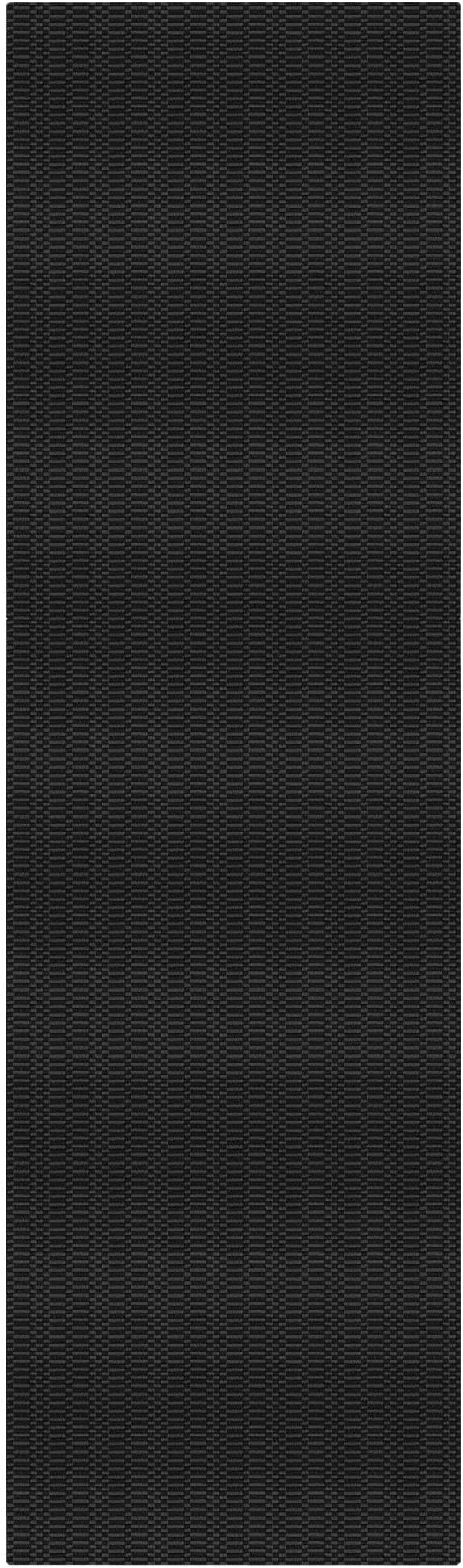 KOZYFLY Washable Runner Rug 3x14 ft Hallway Kitchen Runner Rugs with Rubber Backing Bobo Non Slip Entryway Runner Indoor, Long Carpet Runners for Hall Kitchen Entryway, Black/Grey