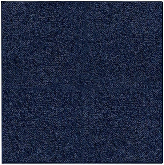 Ambiant Broadway Collection Pet Friendly Indoor Outdoor Area Rugs Blue - 12' Square, Stain & Fade Resistant, Easy Care, Pet & Kids Friendly, Made in USA, Perfect for Weddings & Everyday Use!