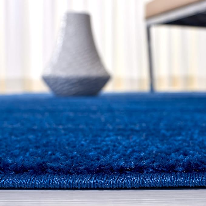 SAFAVIEH Adirondack Collection Runner Rug - 2'6" x 14', Light Blue & Dark Blue, Modern Ombre Design, Non-Shedding & Easy Care, Ideal for High Traffic Areas in Living Room, Bedroom (ADR113F)