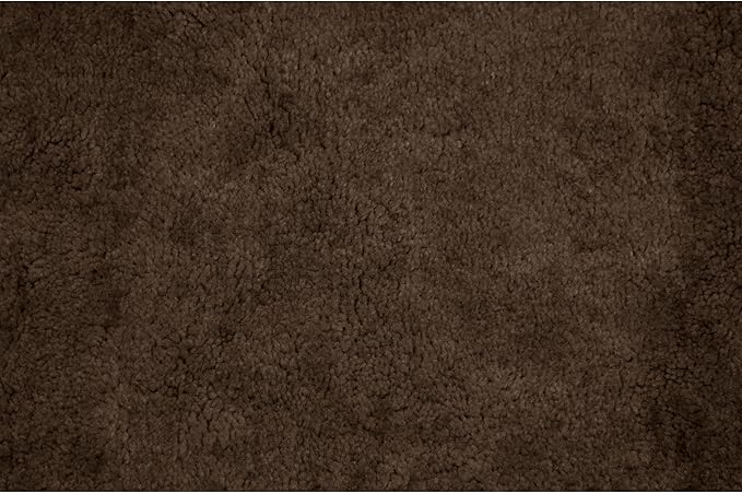 Garland Rug Room Size Bathroom Carpet, 5-Feet by 6-Feet, Chocolate