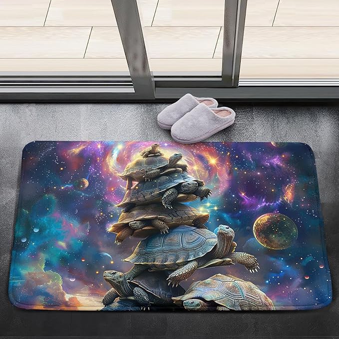 Sea Turtle Rugs - Sea Turtle for Kids Boys Coastal Rug for Bedroom Ocean Life Theme Decor Ocean Carpet Rug, 35 x 23 Inches