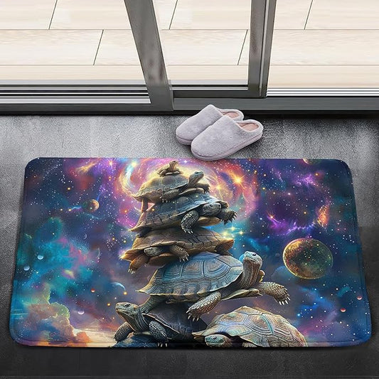 Sea Turtle Rugs - Sea Turtle for Kids Boys Coastal Rug for Bedroom Ocean Life Theme Decor Ocean Carpet Rug, 35 x 23 Inches