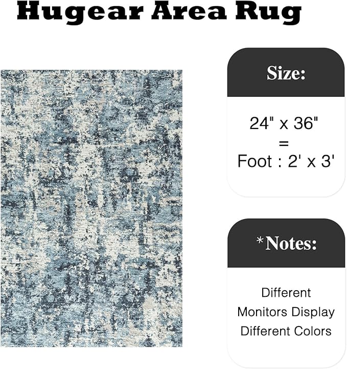 2x3 Entryway Rug Machine Washable Small Area Rug Grey Rugs Entrance 3D Textured Rug Door Mat Abstract Low Pile Carpet Kitchen Bedroom Office Non Slip