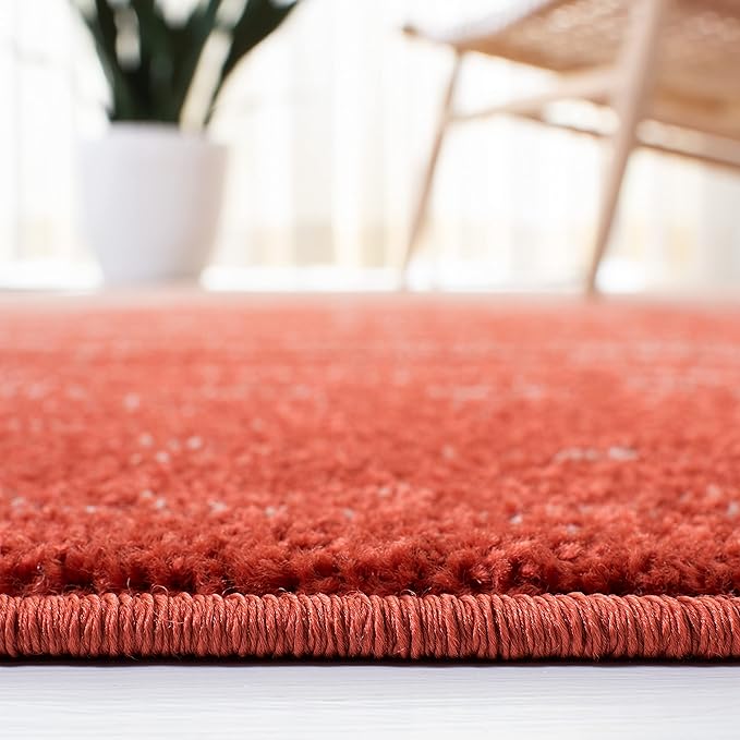 SAFAVIEH Adirondack Collection Runner Rug - 2'2" x 9', Orange & Grey, Modern Ombre Design, Non-Shedding & Easy Care, Ideal for High Traffic Areas in Living Room, Bedroom (ADR113P)
