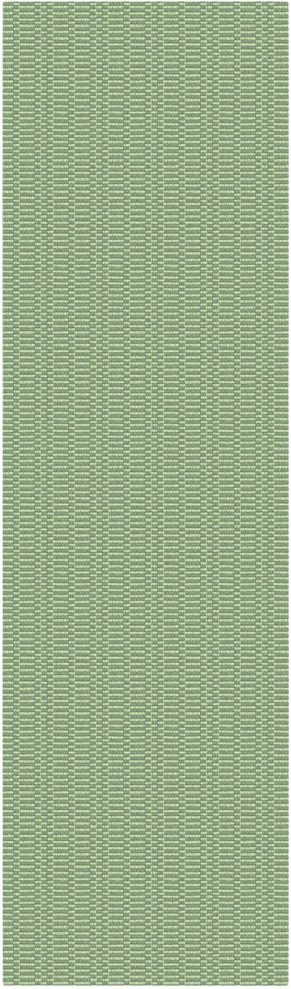 KOZYFLY Washable Runner Rug 2x8 Ft Runners for Hallway Rubber Backed Kitchen Runner Rugs Braided Cotton Entryway Runner Indoor, Carpet Runners for Hallway Entryway Bedroom, Sage Green