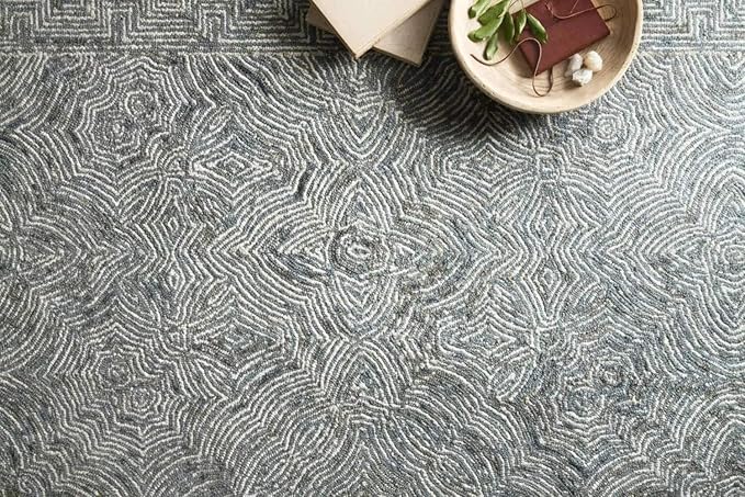 Loloi II Ziva Collection ZV-04 Denim 2'-6" x 9'-9" Runner Rug