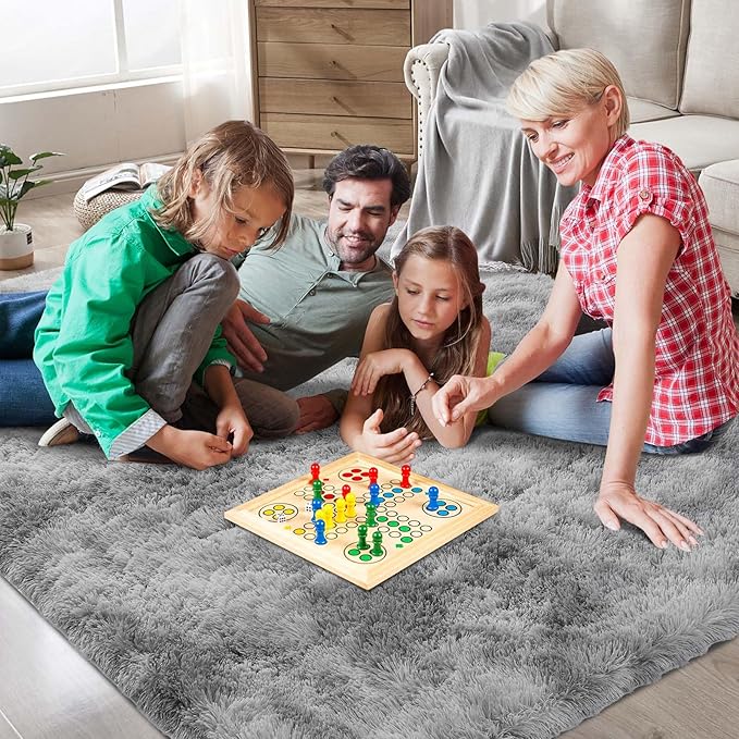 10X14 Large Area Rugs for Living Room Bedroom,Big Shag Rug for Bedroom Dorm,Soft Fluffy Indoor Carpet Nursery Rugs for Kids Girls Room Home Decor