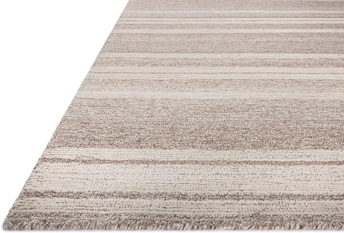 Loloi Magnolia Home by Joanna Gaines Rae Collection RAE-03 Clay/Ivory 2'-6" x 7'-6" Runner Rug