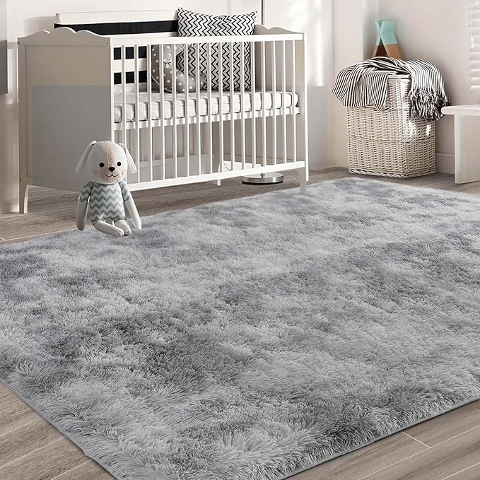 10X14 Large Area Rugs for Living Room Bedroom,Big Shag Rug for Bedroom Dorm,Soft Fluffy Indoor Carpet Nursery Rugs for Kids Girls Room Home Decor