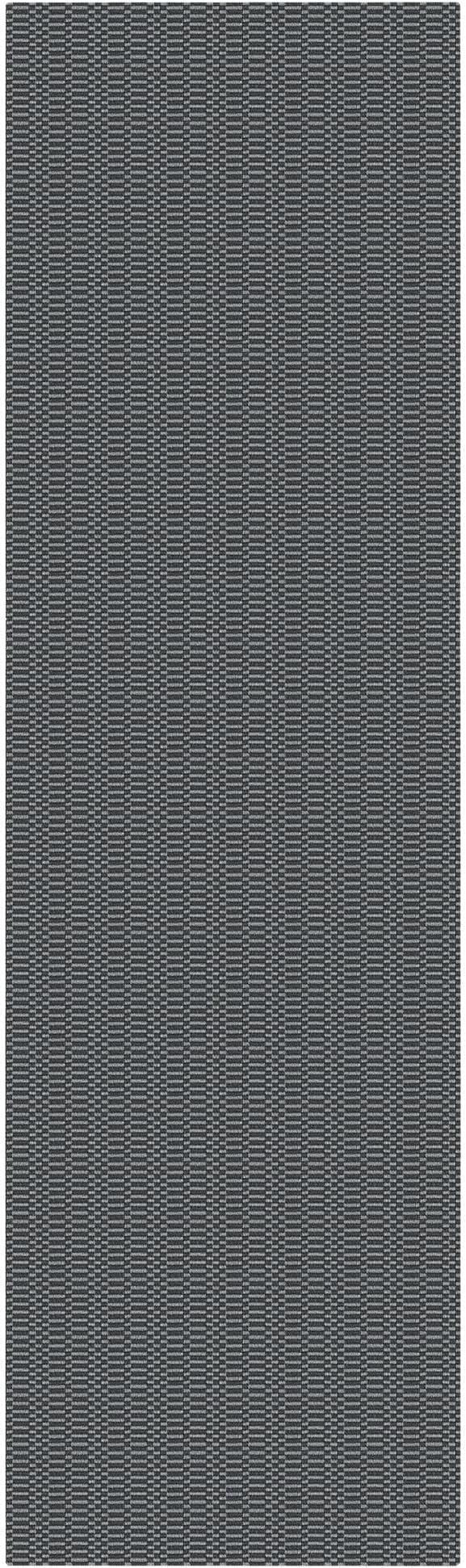 KOZYFLY Washable Runner Rug 3x18 ft Hallway Kitchen Runner Rugs with Rubber Backing Bobo Non Slip Entryway Runner Indoor, Long Carpet Runners for Hall Kitchen Entryway, Grey/Charcoal Grey
