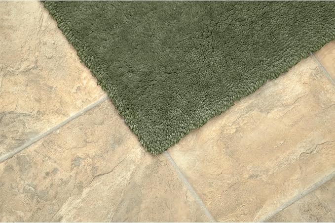 Garland Rug Room Size Bathroom Carpet, 5-Feet by 6-Feet, Deep Fern