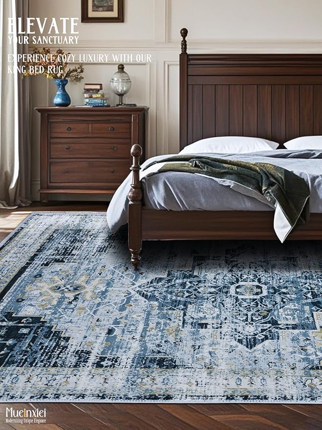 2x3 Door Mat Entryway Rug, Small Soft Non-Slip Machine Washable Area Rug Low-Pile Boho Rug Oriental Throw Rug Carpet for Living Room Bedroom Kitchen Entrance
