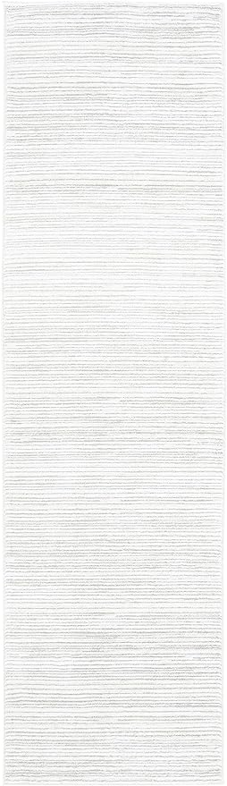 SAFAVIEH Vision Collection Runner Rug - 16' Runner, Ivory Grey, Contemporary Design, Stain Resistant, Ideal for High Traffic Areas in Hallway, Bathroom & Kitchen (VSN606K-216)