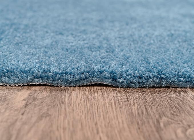 Garland Rug Room Size Bathroom Carpet, 5-Feet by 8-Feet, Basin Blue