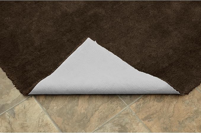 Garland Rug Room Size Bathroom Carpet, 5-Feet by 8-Feet, Chocolate