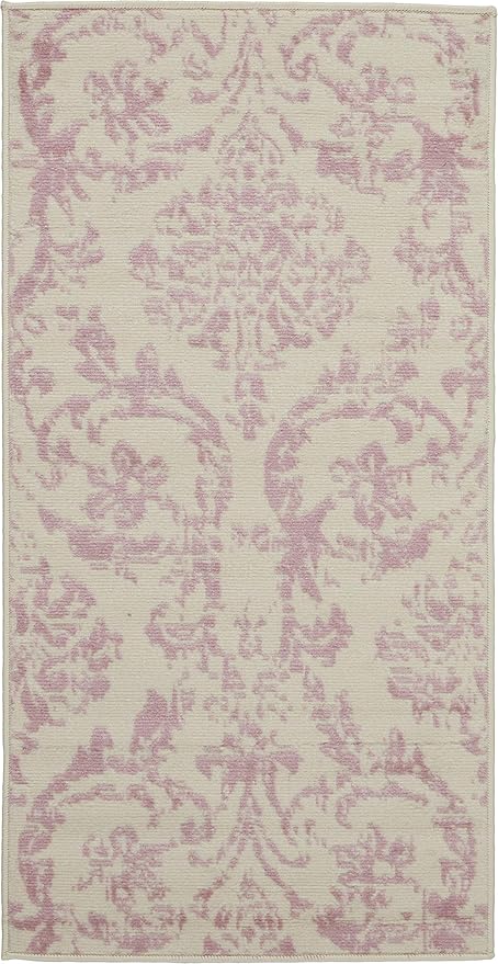 Nourison Jubilant JUB09, 2' x 4', Ivory Pink