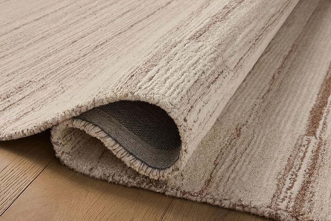 Loloi Magnolia Home by Joanna Gaines Rae Collection RAE-01 Natural/Oatmeal 2'-6" x 9'-9" Runner Rug