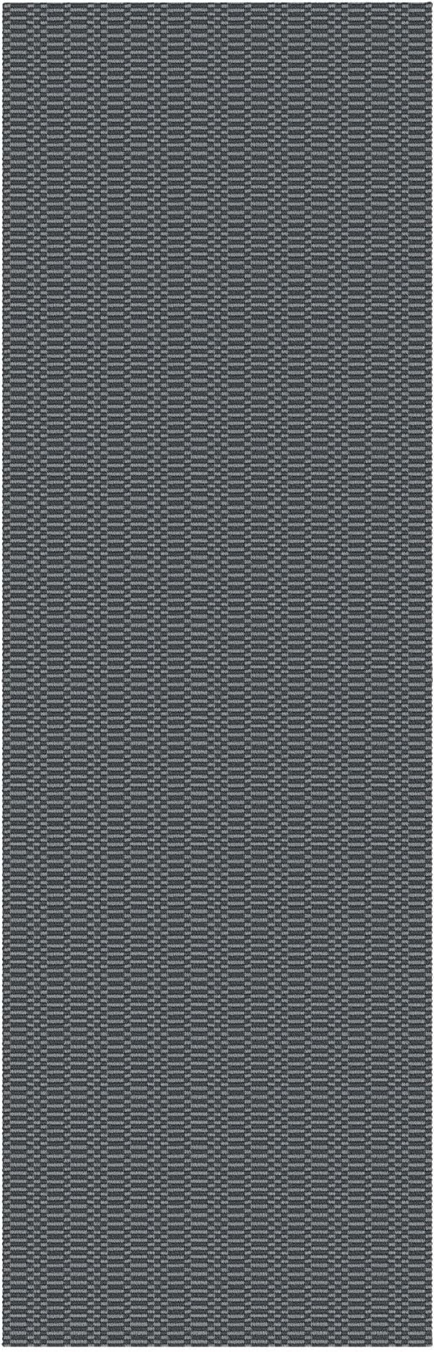 KOZYFLY Washable Runner Rug 2x7 ft Hallway Runner Kitchen Runner Rugs with Rubber Backing Bobo Non Slip Entryway Runner Indoor, Carpet Runners for Hall Entrance Bedroom, Grey/Charcoal Grey