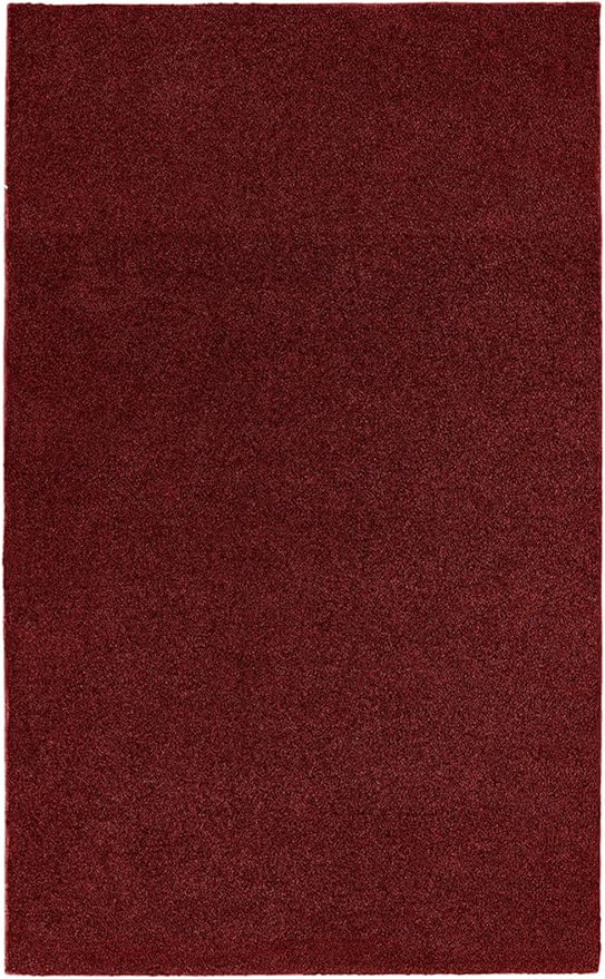 Garland Rug Room Size Bathroom Carpet, 5-Feet by 6-Feet, Burgundy