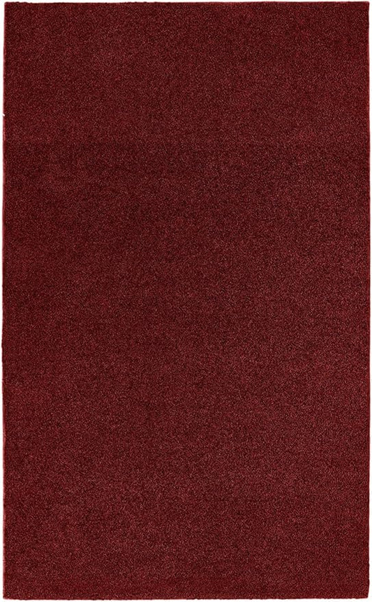 Garland Rug Room Size Bathroom Carpet, 5-Feet by 6-Feet, Burgundy