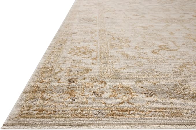 Loloi Magnolia Home by Joanna Gaines Pace Collection PAC-02 Natural/Gold 2'-3" x 3'-10" Accent Rug