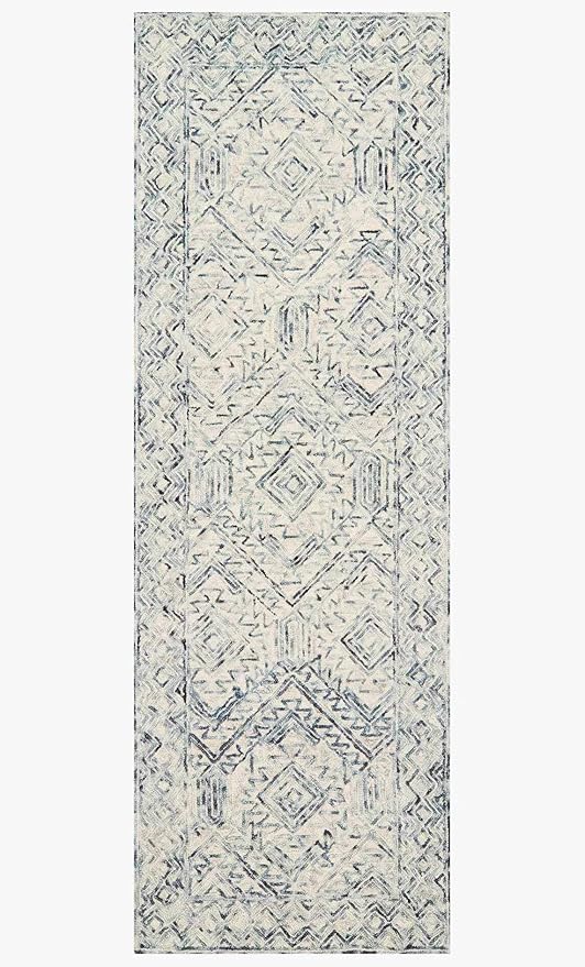 Loloi II Ziva Collection ZV-03 Bluestone 5'-0" x 7'-6" Area Rug