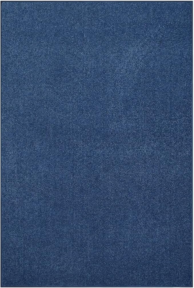 Furnish my Place Modern Plush Solid Color Rug - Royal, 12' x 13', Pet and Kids Friendly Rug. Made in USA, Rectangle, Area Rugs Great for Kids, Pets, Event, Wedding