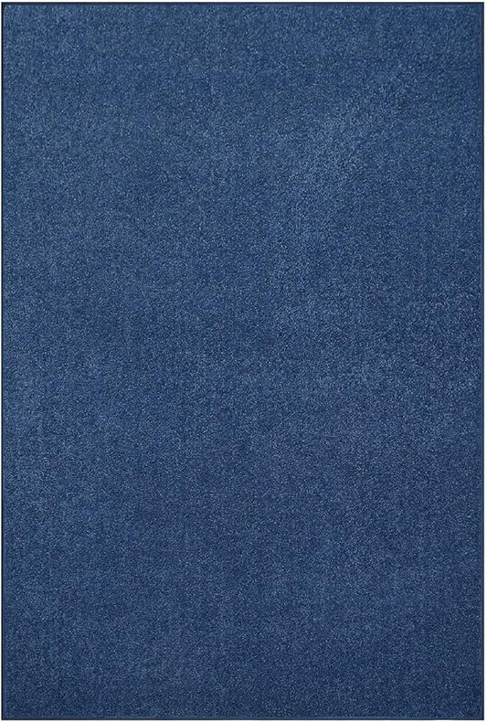 Furnish my Place Modern Plush Solid Color Rug - Royal, 12' x 13', Pet and Kids Friendly Rug. Made in USA, Rectangle, Area Rugs Great for Kids, Pets, Event, Wedding