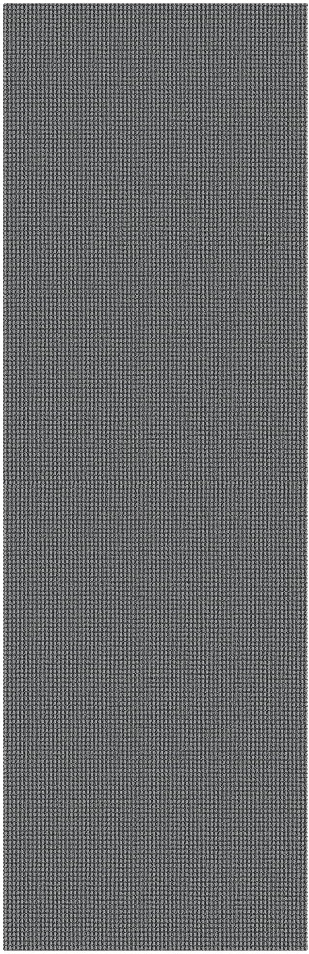 Braided Runner Rug 2x6 Ft Washable Runners for Hallways Non Slip Rubber Backed Kitchen Runners Cotton Entryway Runner Indoor, Woven Floor Carpet for Hall Kitchen Bedroom, Dark Grey/Grey