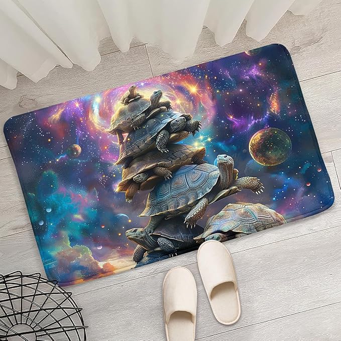 Sea Turtle Rugs - Sea Turtle for Kids Boys Coastal Rug for Bedroom Ocean Life Theme Decor Ocean Carpet Rug, 35 x 23 Inches