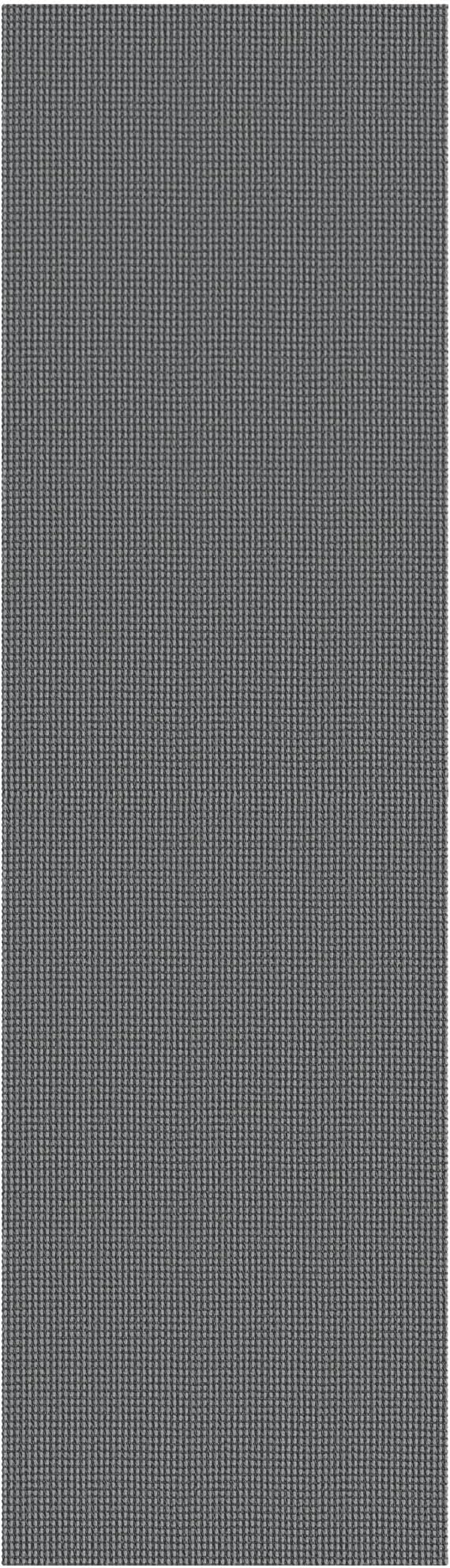 Braided Runner Rug 2x8 Ft Washable Runners for Hallways Non Slip Rubber Backed Kitchen Runners Cotton Entryway Runner Indoor, Woven Floor Carpet for Hall Kitchen Bedroom, Dark Grey/Grey