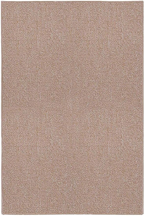 Ambiant Broadway Collection Pet Friendly Indoor Outdoor Area Rugs Beige - 10' x 12' Rectangle, Stain & Fade Resistant, Easy Care, Pet & Kids Friendly, Made in USA, Perfect For Weddings & Everyday Use!