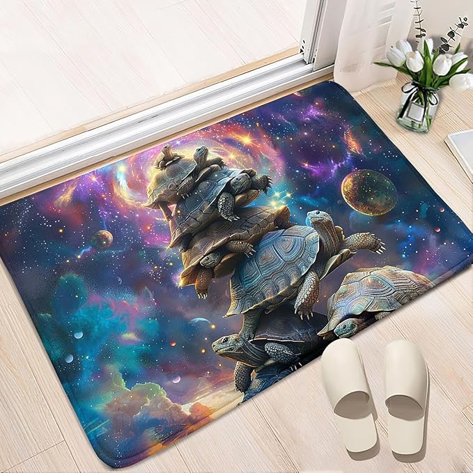 Sea Turtle Rugs - Sea Turtle for Kids Boys Coastal Rug for Bedroom Ocean Life Theme Decor Ocean Carpet Rug, 35 x 23 Inches