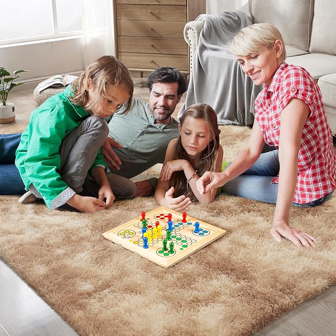 9X12 Large Area Rugs for Living Room Bedroom,Big Shag Rug for Bedroom Dorm,Soft Fluffy Indoor Carpet Nursery Rugs for Kids Girls Room Home Decor,Camel